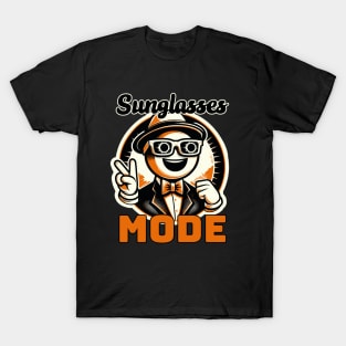 Sunglasses Mode Total Solar  Eclipse Vintage T-Shirt